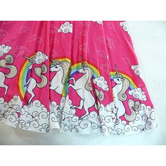 NWT La Beca UNICORN DRESS girls size XL pink spandex for your unicorn lover - Picture 4 of 6